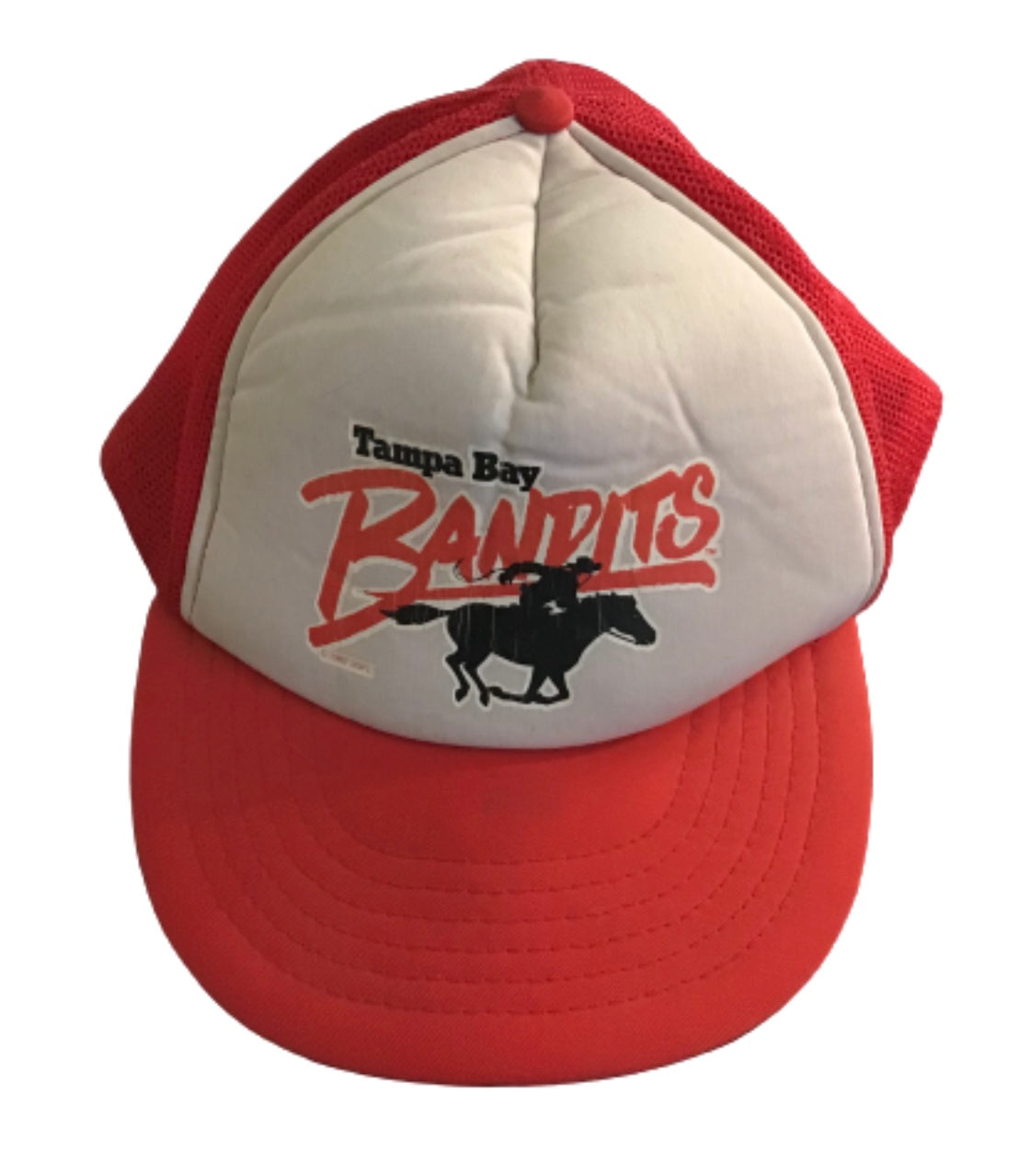1982 USFL Tampa Bay Bandits Snapback Trucker Cap
