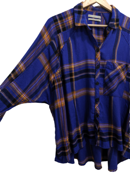 [S] Urban Outfitters Oversized Flannel Plaid