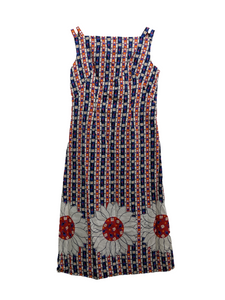 [M] Vintage 1960s/70s Handmade Floral Dress