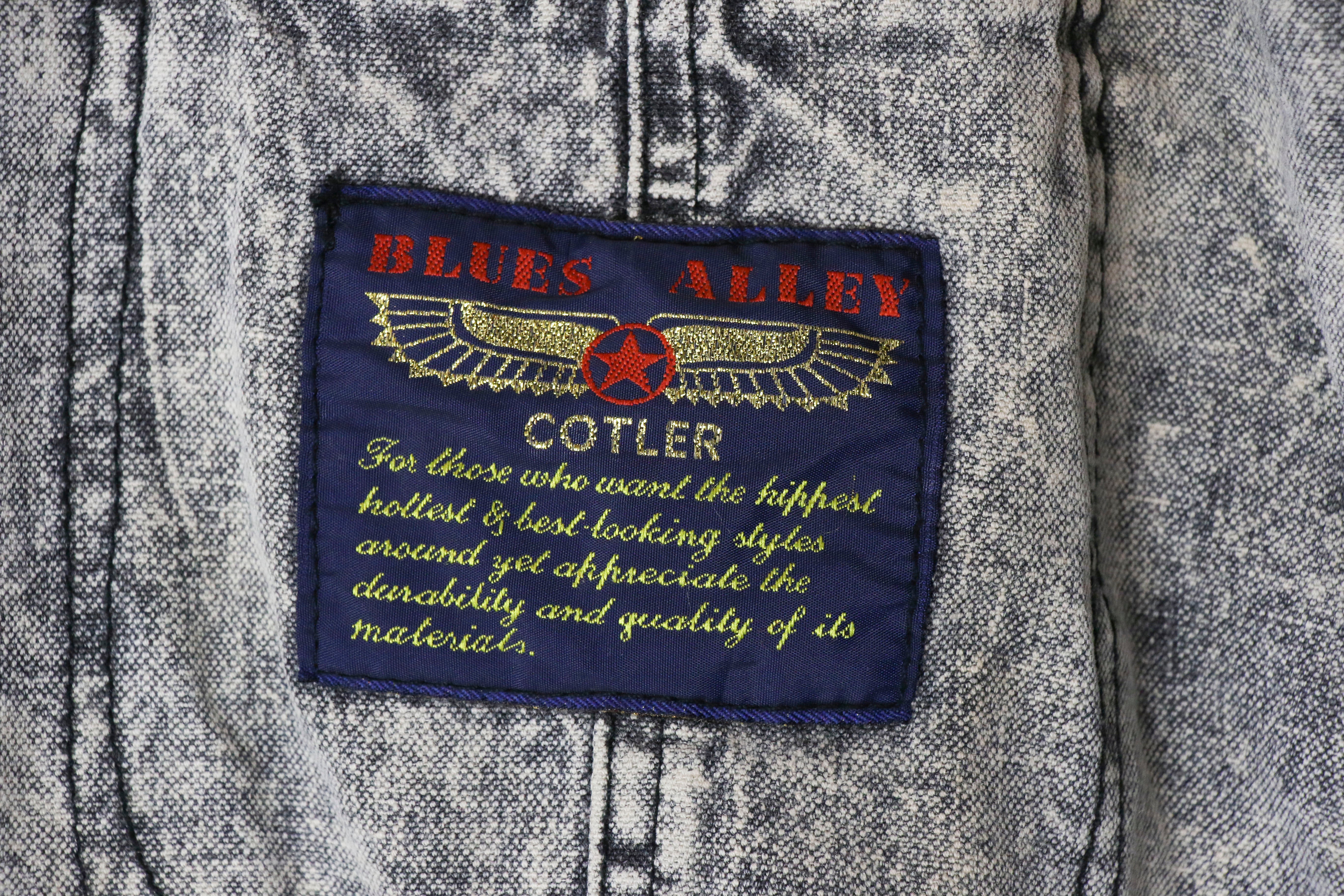 [S] '80s Cotler Stone Wash Shorts