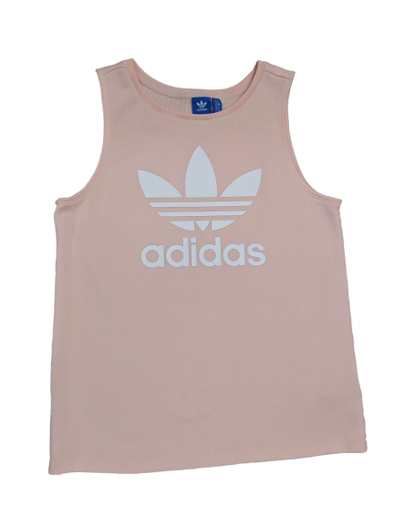 [S] Adidas Trefoil Baby Pink Tank Top