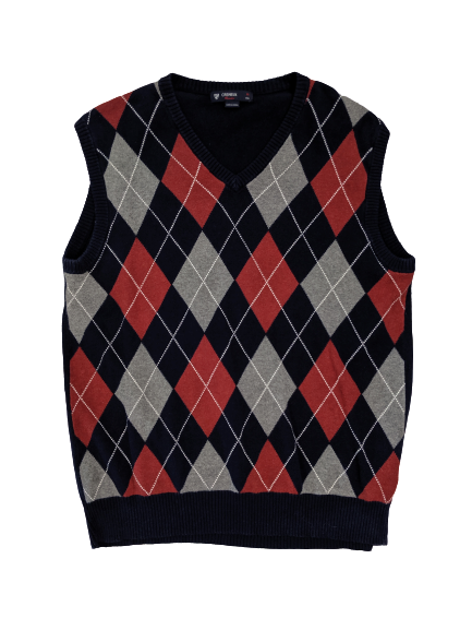 [M] Cremieux Argyle Sweater Vest