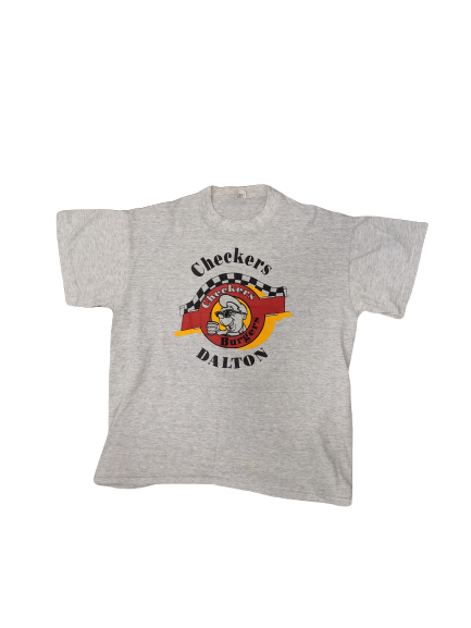 [XL] Vintage Checkers Single Stitch T-Shirt