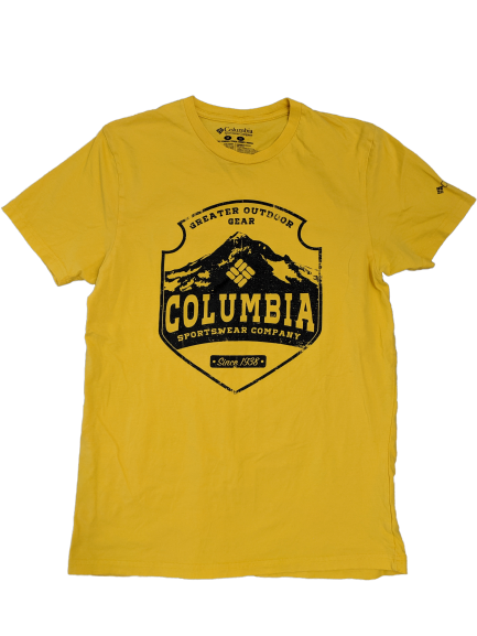 [M] Yellow Columbia Tee