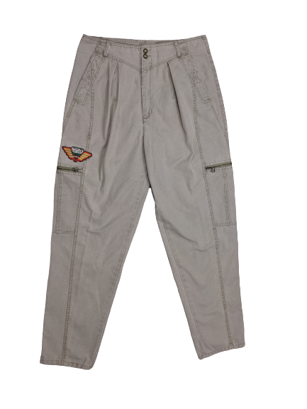 [36] 80s Cotler Baggy Cargo Pants