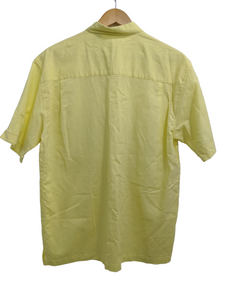 [M] Cubavera Yellow Button-Up Shirt