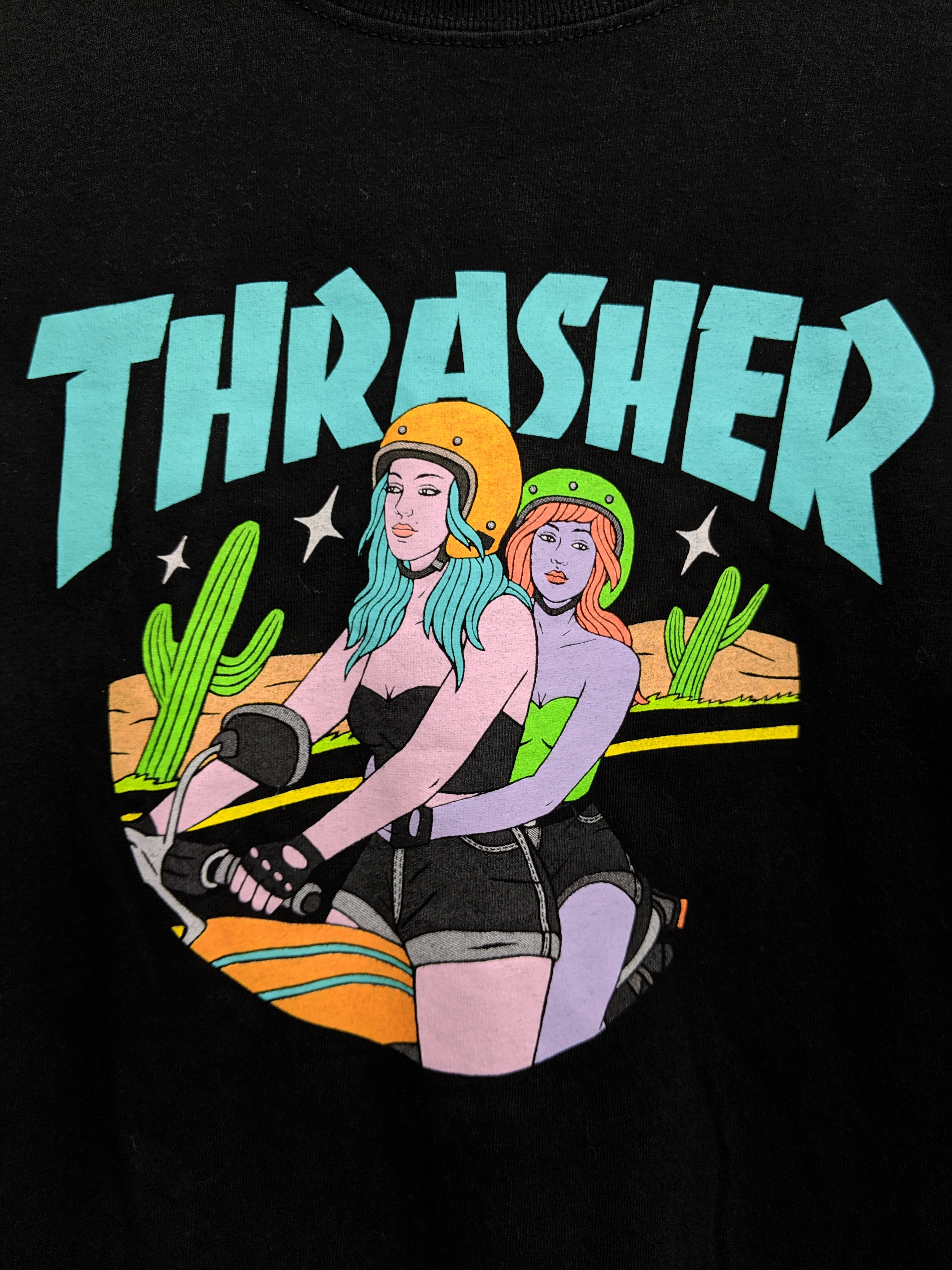 Thrasher top babes shirt