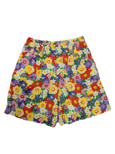 [M] Vintage LizSport Floral High-Waisted Shorts