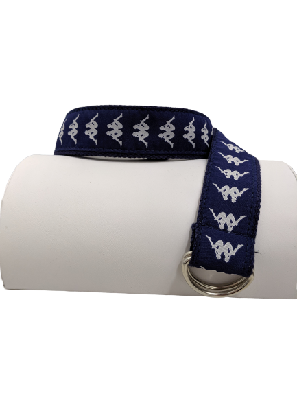 stilhed Serrated Ledig Kappa Logo D-Ring Belt – Flashbacks Recycled Fashions