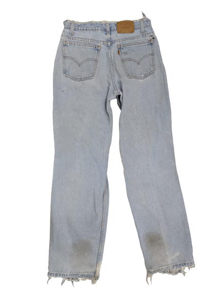 [M] Vintage Heavily Trashed Levis 550 Jeans