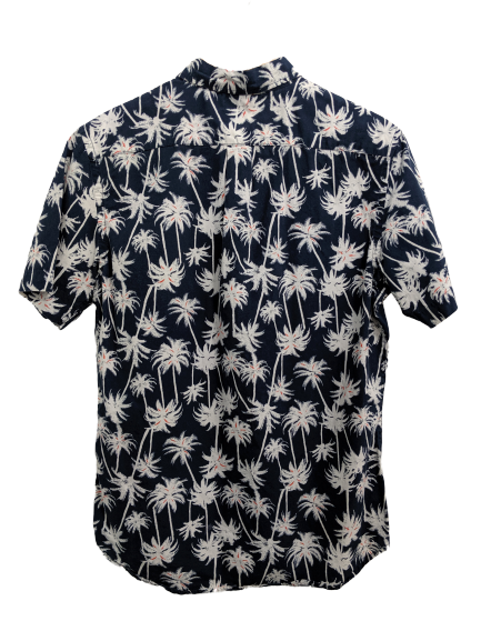 [S] Old Navy Palm Tree Print Shirt