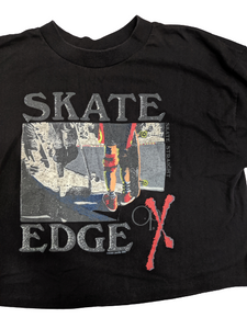[L/XL] Vintage OP "Skate Edge" Boxy Crop Top