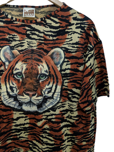[OSFM] Tiger Print Sleep Shirt