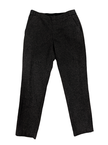 [S] UNIQLO Pinstripe Wool Blend Pants